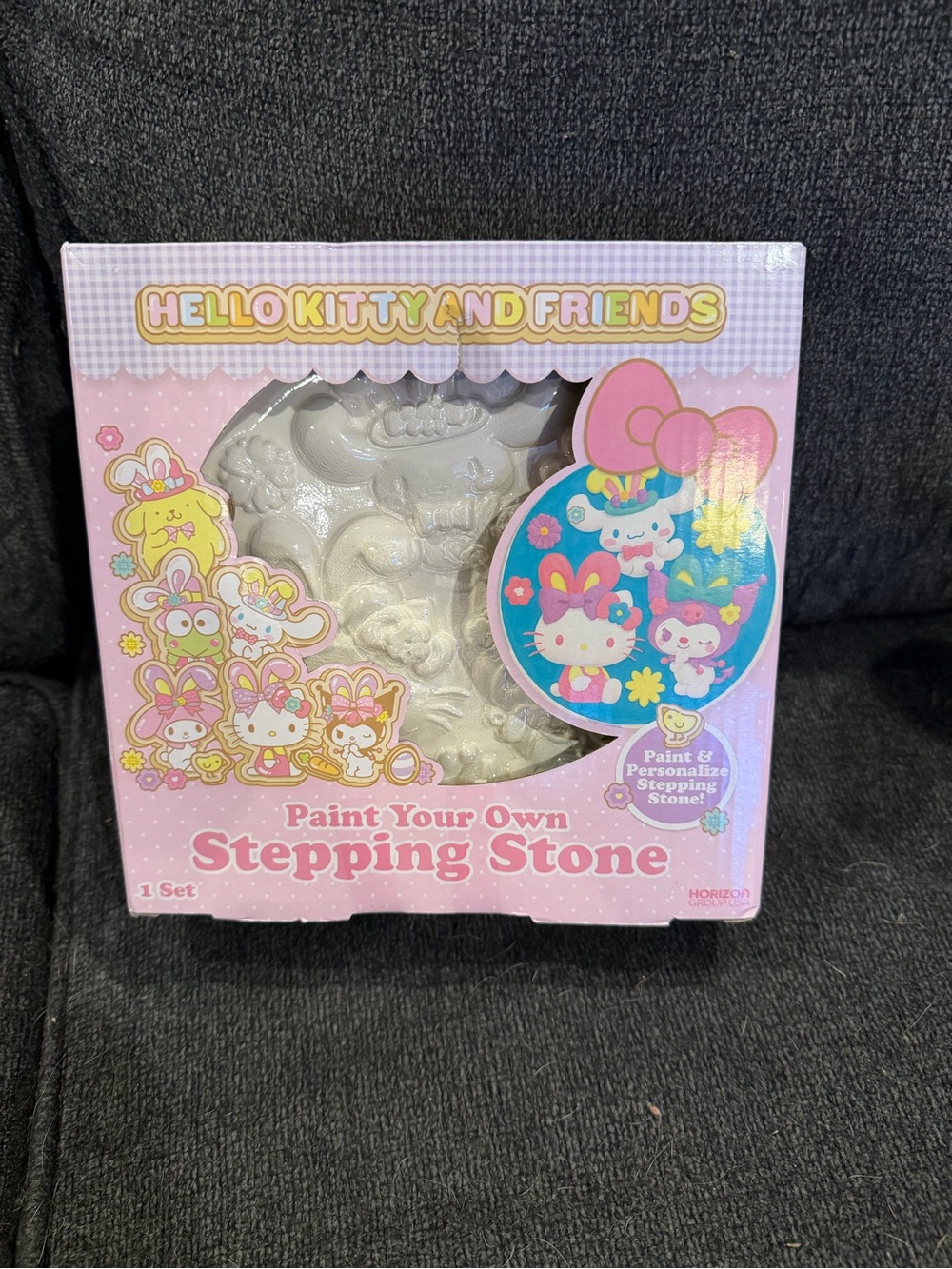 Hello Kitty Pink Paint-Your-Own Stepping Stone Kit
